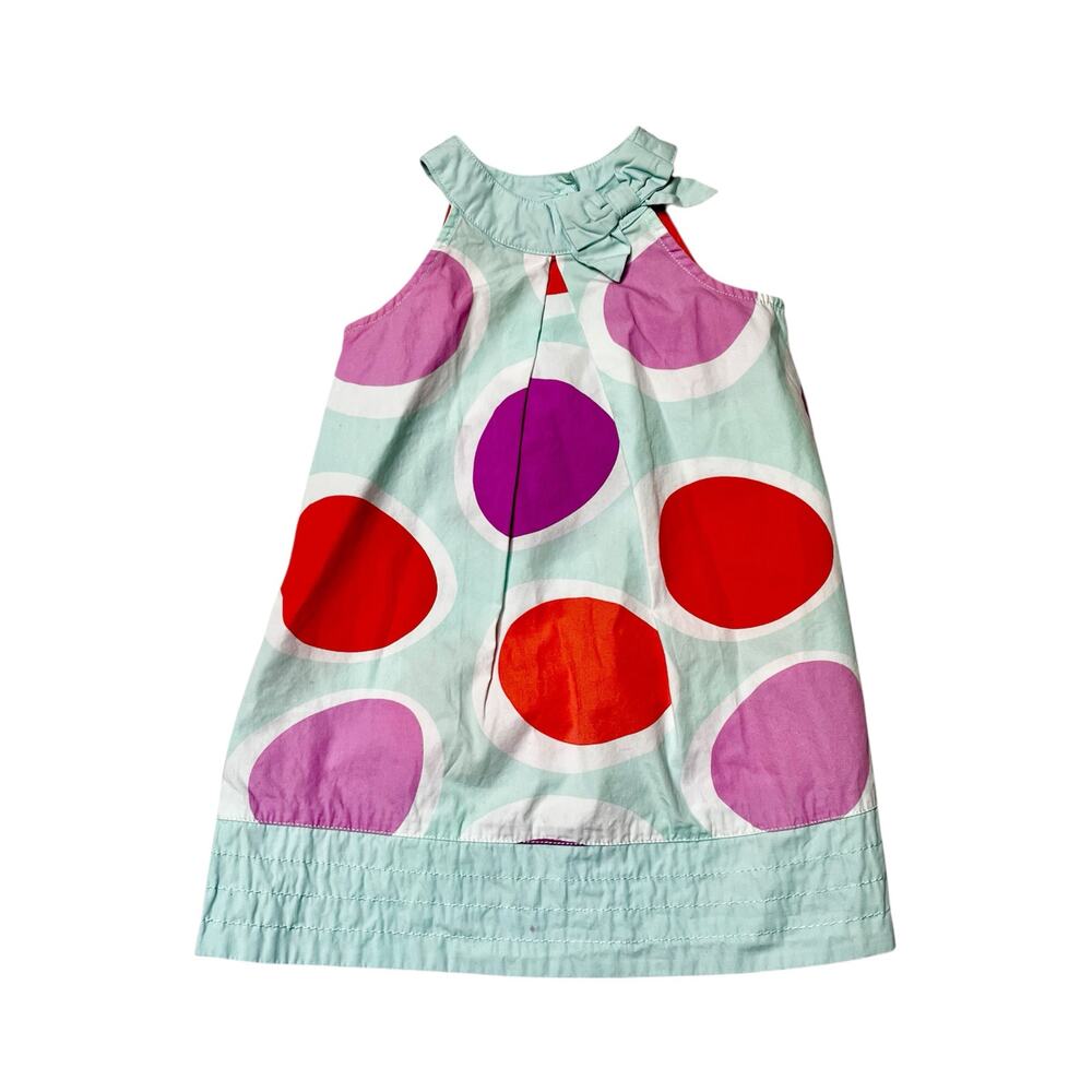 Gymboree Pastel Dot Bow Dress Size 3T